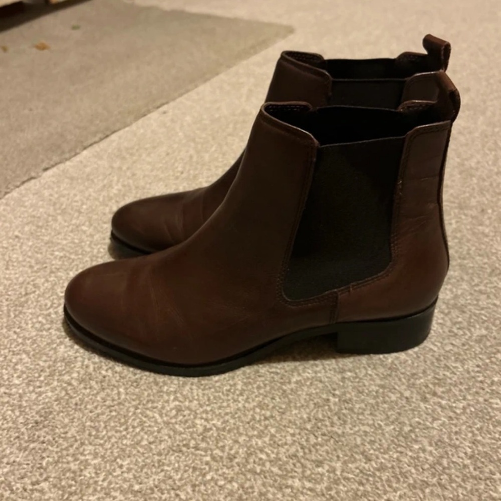 Marks & Spencer Chocolate Brown Heeled Boots